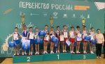 Артём Чертилин и Данил Холодов на пьедестале почёта. Фото пресс-службы СШОР №13