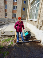 Библиотечный субботник