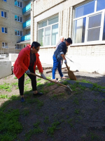 Библиотечный субботник