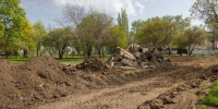 В Таганроге приступили к реконструкции сквера на Маршала Жукова - Bloknot-Taganrog.Ru