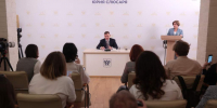 Юрий Слюсарь сегодня 2,5 часа отвечал на вопросы журналистов - Газета Таганрогская правда