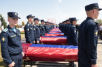 Останки героев-красноармейцев предали земле на Самбекских высотах