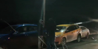 Место ДТП. Скриншот видео Андрея Гринько/Таганрогское ДПС - RuffNews.Ru