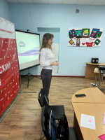 Встреча доцента кафедры психологиии ФПиСП А.В. Макарова с социальными педагогами Неклиновского района