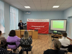 Встреча доцента кафедры психологиии ФПиСП А.В. Макарова с социальными педагогами Неклиновского района