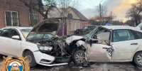 Место ДТП. Скриншот видео Госавтоинспекции Ростовской области - RuffNews.Ru