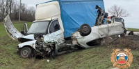 Во время аварии под Таганрогом два автомобиля слетели в кювет, насмерть разбилась пассажирка - Газета Таганрогская правда