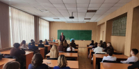 Экскурсионно-познавательное занятие для учащихся школ г. Таганрога на факультете физики, математики, информатики - ТГПИ
