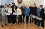 Награждение победителей конкурсного отбора на получение государственной академической стипендии в повышенном размере