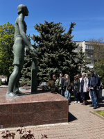 Митинг «Памяти павших будем достойны!», посвящённый подвигу юных подпольщиков Таганрога в годы Великой Отечественной войны