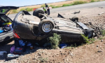 Под Таганрогом в ДТП с участием трех автомобилей пострадали восемь человек, в том числе ребенок